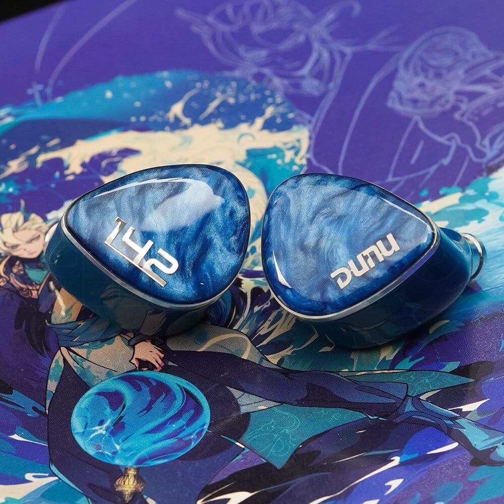 DUNU DN142 1DD + 4BA + 2 Planar Tribrid IEMs DUNU