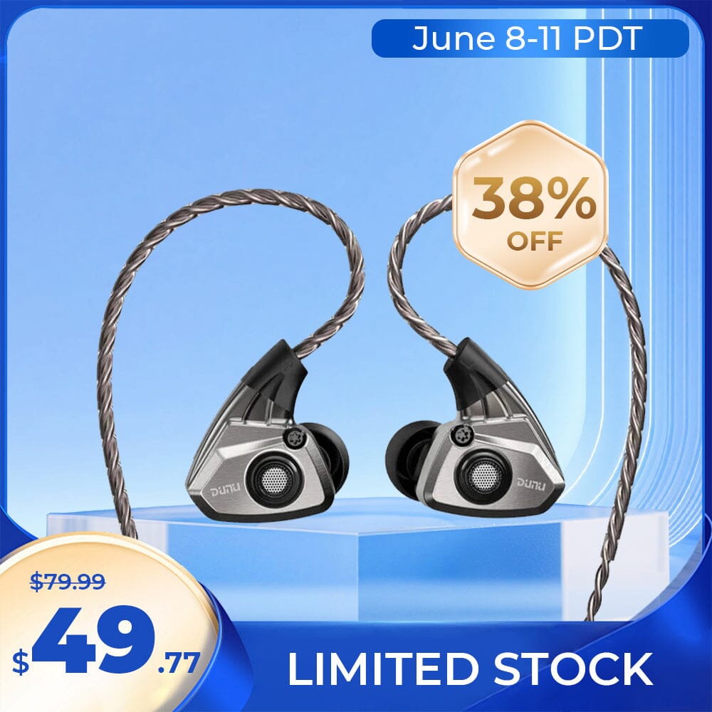 DUNU Titan S 10mm Dynamic Driver IEMs Earphone DUNU