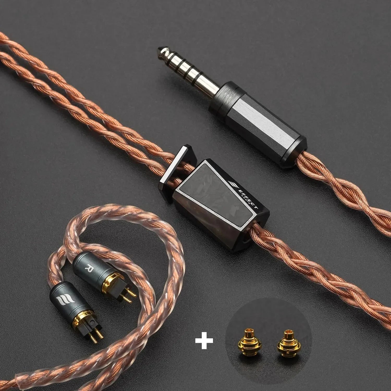 Effect Audio Signature Series ARES S 4 Wires Earphone Cable With ConX Interchangeable Connector HiFiGo