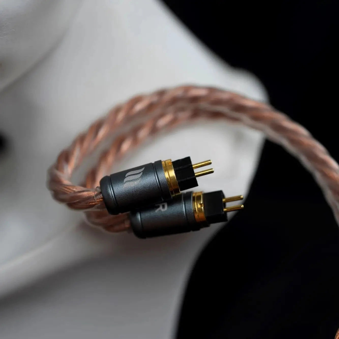 Effect Audio Signature Series ARES S 8 Wires Earphone Cable With ConX Interchangeable Connector HiFiGo