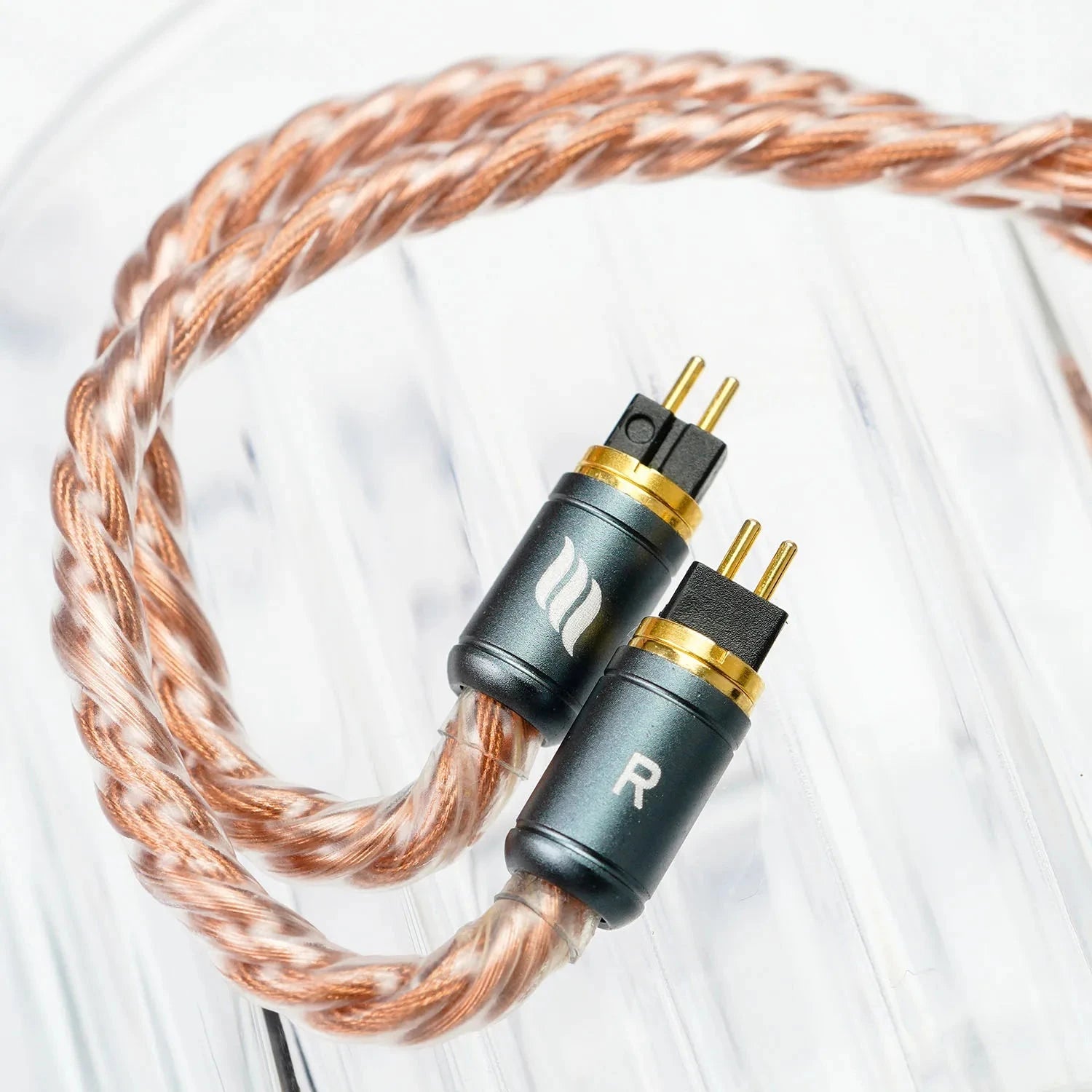 Effect Audio Signature Series ARES S 8 Wires Earphone Cable With ConX Interchangeable Connector HiFiGo