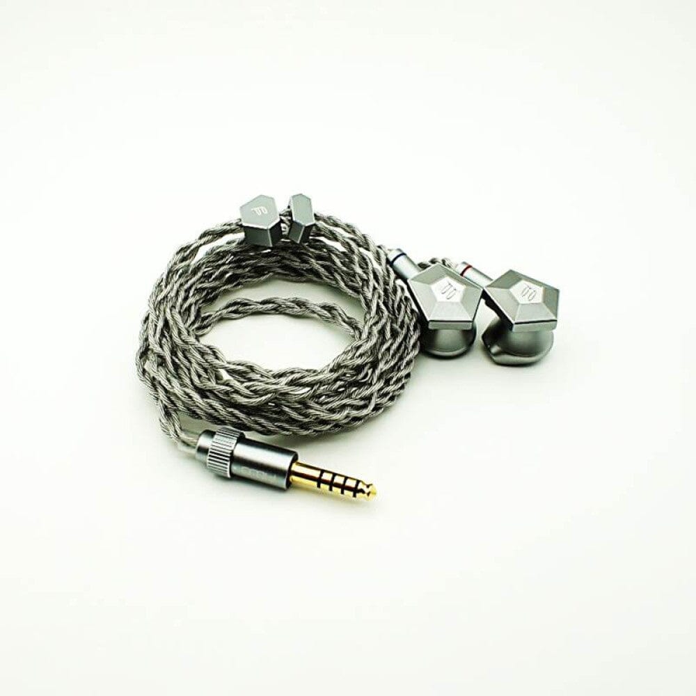 Fidue Thunder 1DD + 2BA Hybrid Drivers In-Ear Earphone HiFiGo