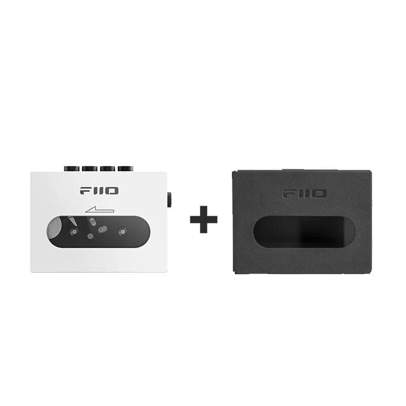 FiiO CP13 Portable Stereo Cassette Player HiFiGo CP13-White + Black Case