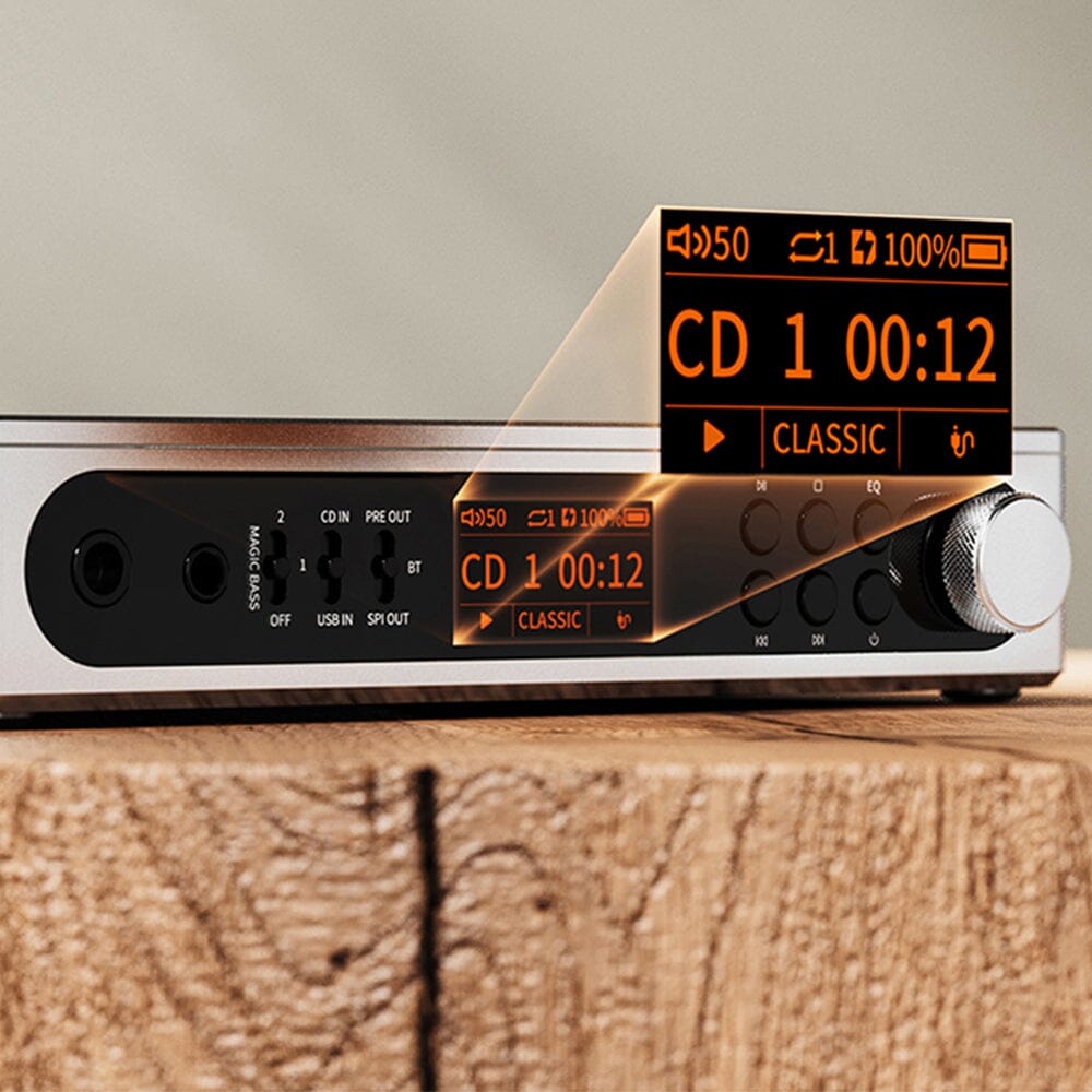 FiiO DM15 Dual AKM AK4493S Portable Stereo CD Player FiiO