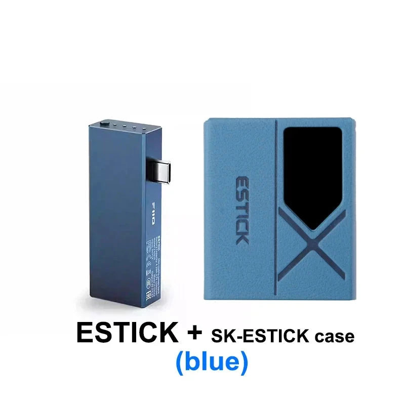 FiiO ESTICK Mini Power Bank for KA17/QX13 HiFiGo Estick Blue with Blue Case