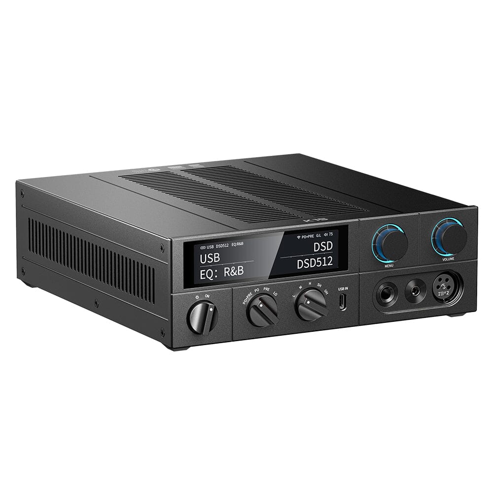 FiiO K15 AK4497S*2 Streaming DAC & Powerful Headphone Amplifier HiFiGo K15-Black