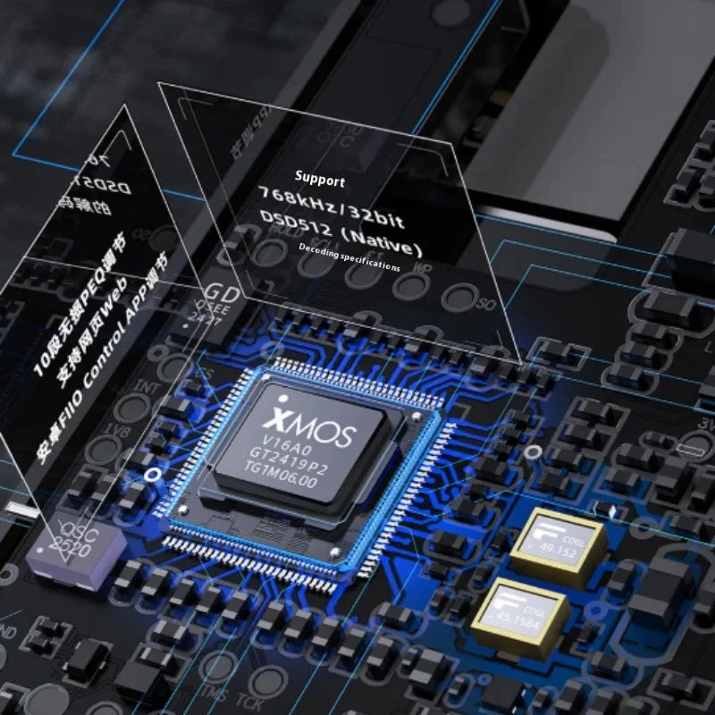 FiiO QX13 ES9027SPRO Portable DAC & AMP HiFiGo