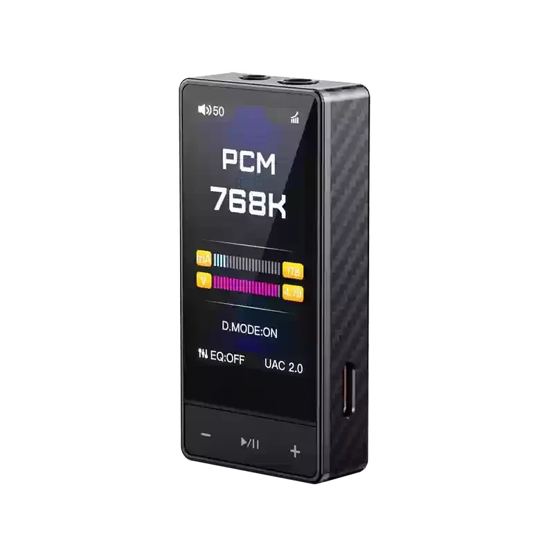 FiiO QX13 ES9027SPRO Portable DAC & AMP HiFiGo QX13-Titanium Gold