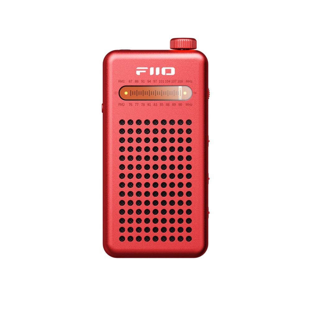 FiiO RR13 Portable Retro FM Radio with Bluetooth Connectivity FiiO RR13 Red