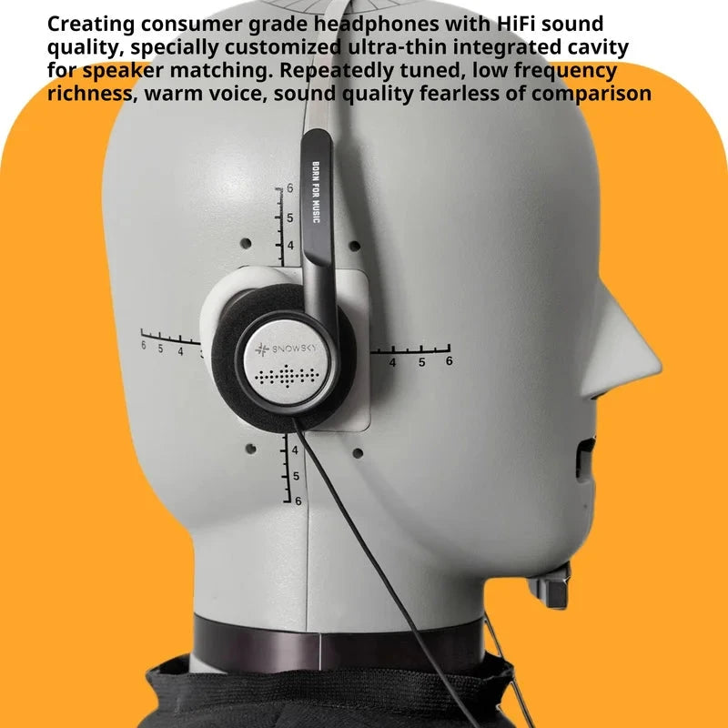 FiiO SNOWSKY Wind 40mm Dynamic Driver Retro Wired Headphone HiFiGo