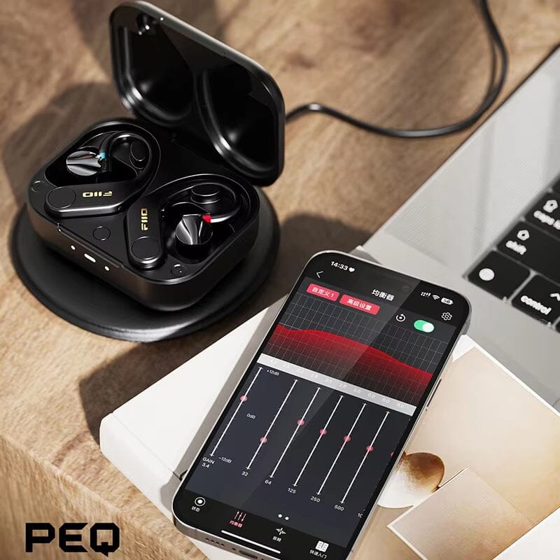 FiiO UTWS5 2025 True Wireless Bluetooth Earbuds Hook Amplifier HiFiGo