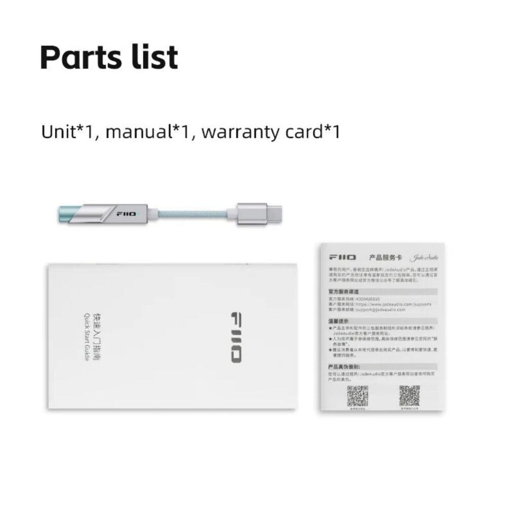 FiiO x JadeAudio KA11 CS43131 HiFi DAC and Headphone Amplifier HiFiGo