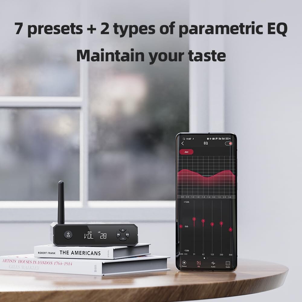 FiiO/JadeAudio BR13 ES9018K2M Bluetooth 5.1 Audio Receiver HiFiGo