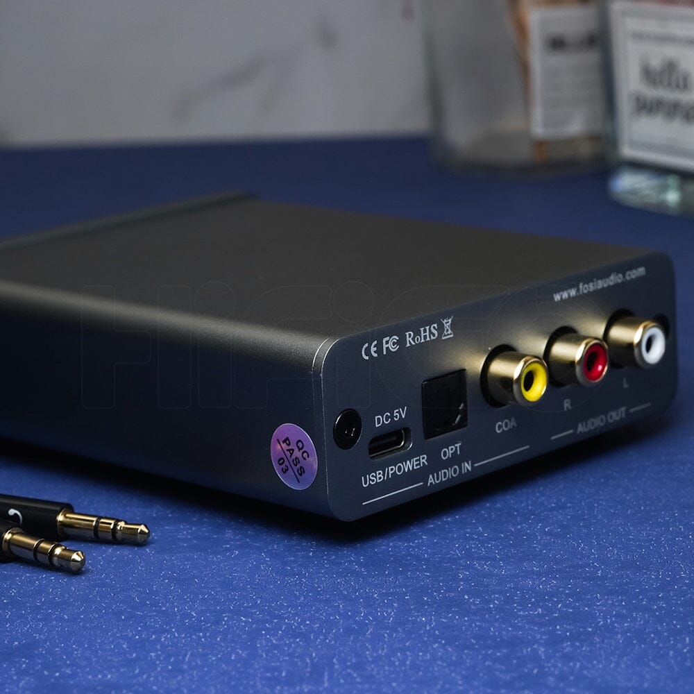 Fosi Audio K5 PRO Mini Stereo Gaming DAC & Headphone AMP HiFiGo