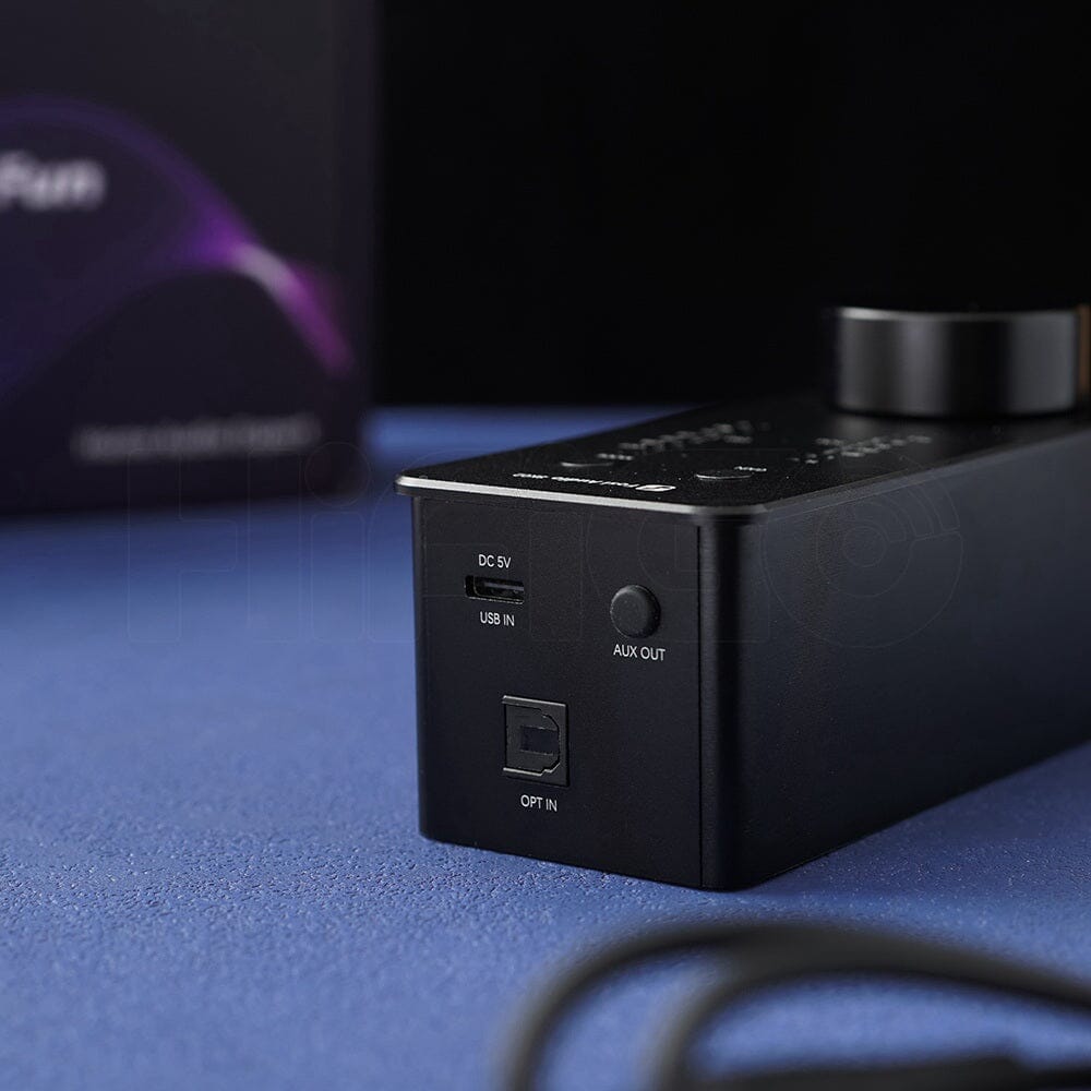 Fosi Audio SK02 ES9038Q2M Compact Desktop DAC and Headphone Amplifier HiFiGo