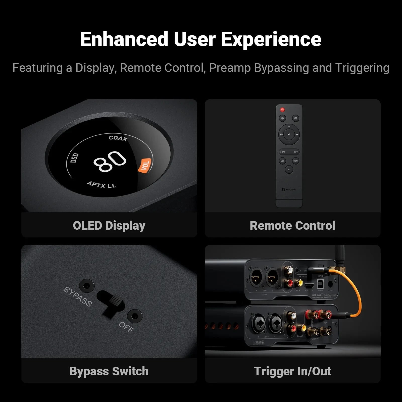 Fosi Audio ZD3 ES9039Q2M Desktop DAC and Preamplifier HiFiGo