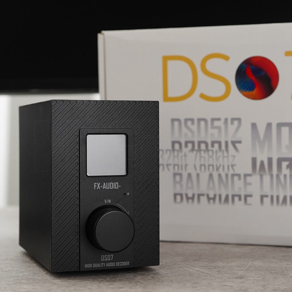 FX-AUDIO- DS07 QCC5125 Bluetooth 5.1 Audio decoder LDAC HD HIFI ES906