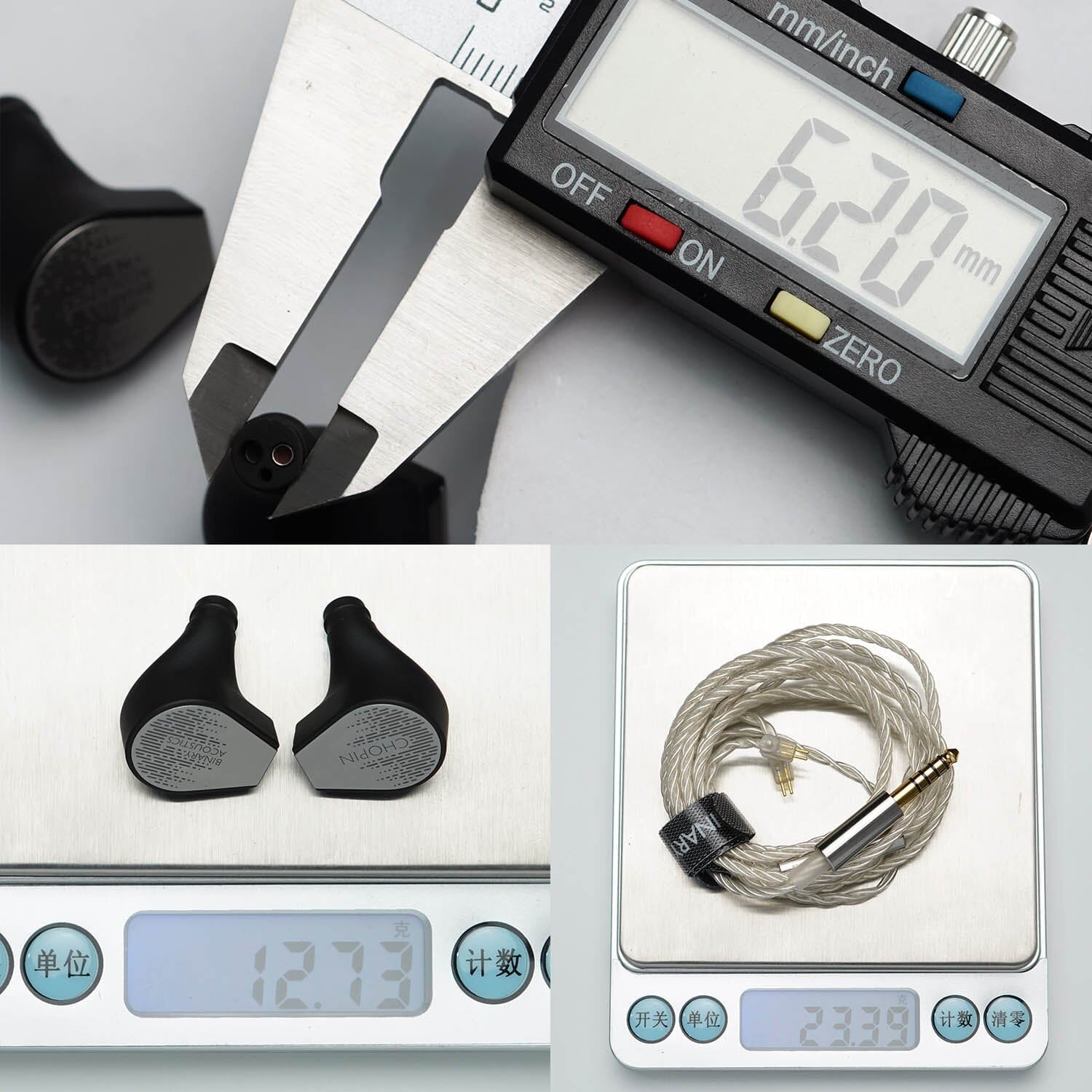 Gizaudio × Binary Chopin 1DD+3BA Hybrid IEMs HiFiGo