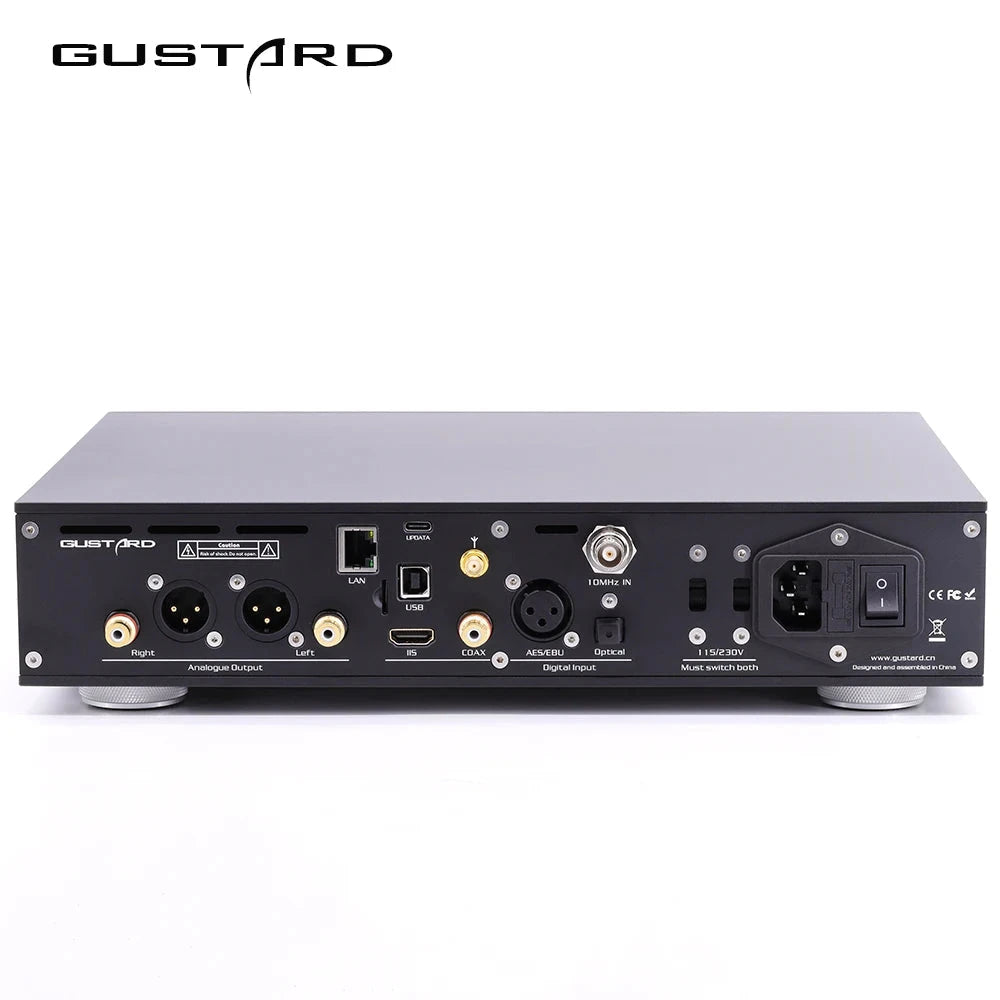 Gustard R26 II / R26II Decoder 26 Bit Network Streamng DAC Fully Discrete R2R BT5.1 with Remote Control HiFiGo