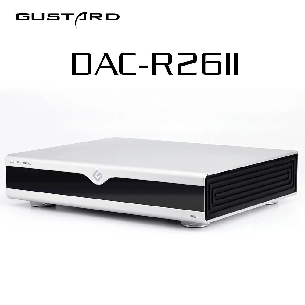 Gustard R26 II / R26II Decoder 26 Bit Network Streamng DAC Fully Discrete R2R BT5.1 with Remote Control HiFiGo
