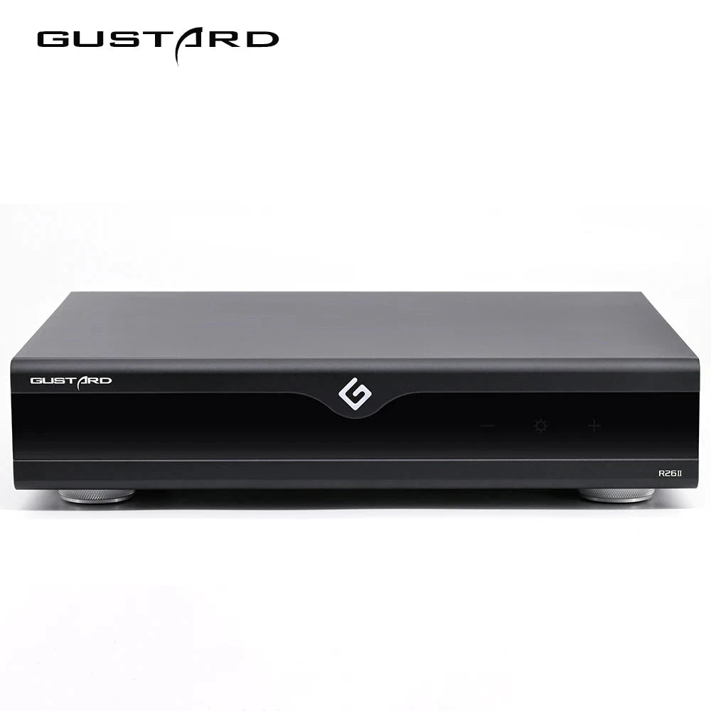 Gustard R26 II / R26II Decoder 26 Bit Network Streamng DAC Fully Discrete R2R BT5.1 with Remote Control HiFiGo R26II Black