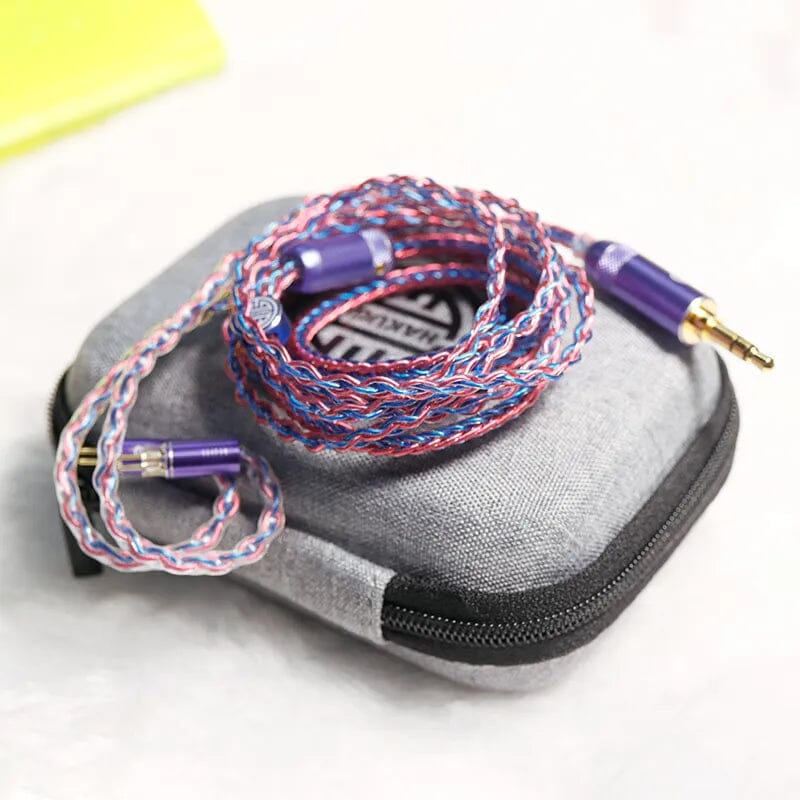 HAKUGEI Heaven Elf Silver Copper Alloy Upgrade HiFi Earphone Cable Earphone Cable HiFiGo