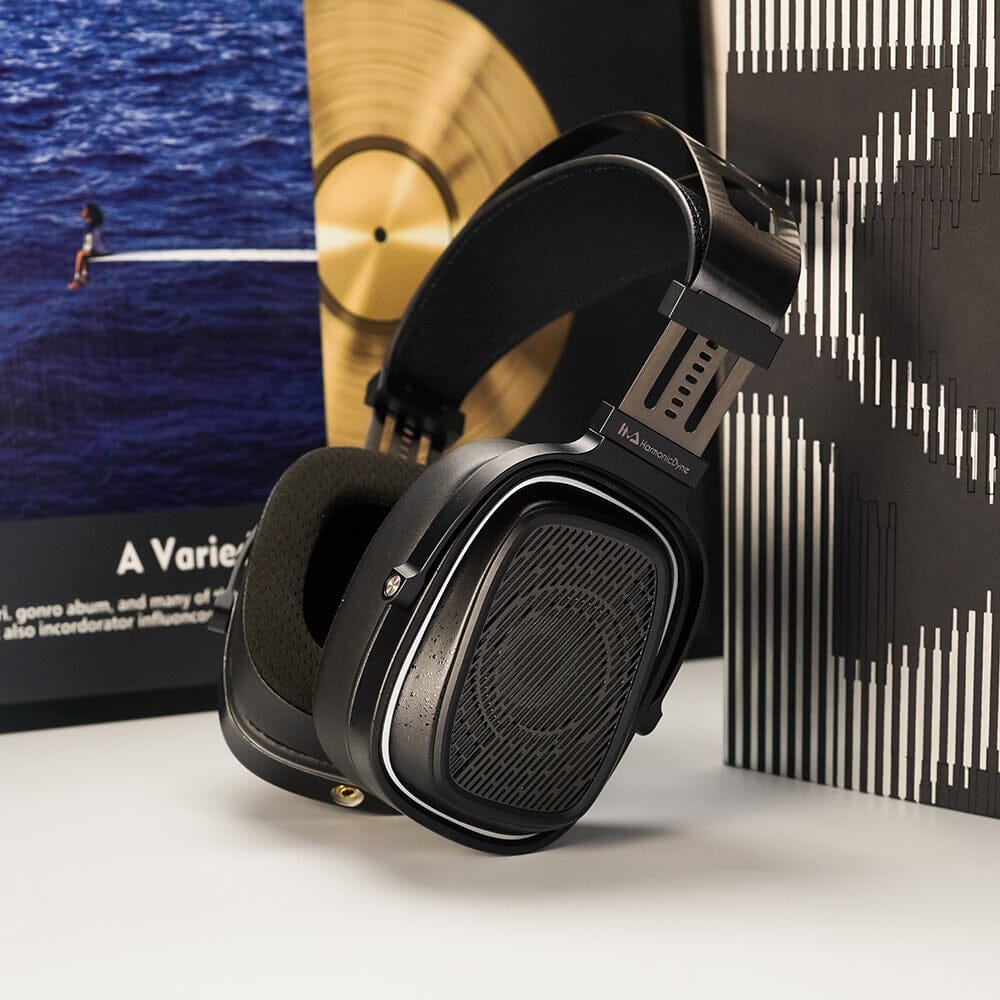 HarmonicDyne BAROQUE 60mm Ceramic-Metal Diaphragm Dynamic Driver Headphone HiFiGo