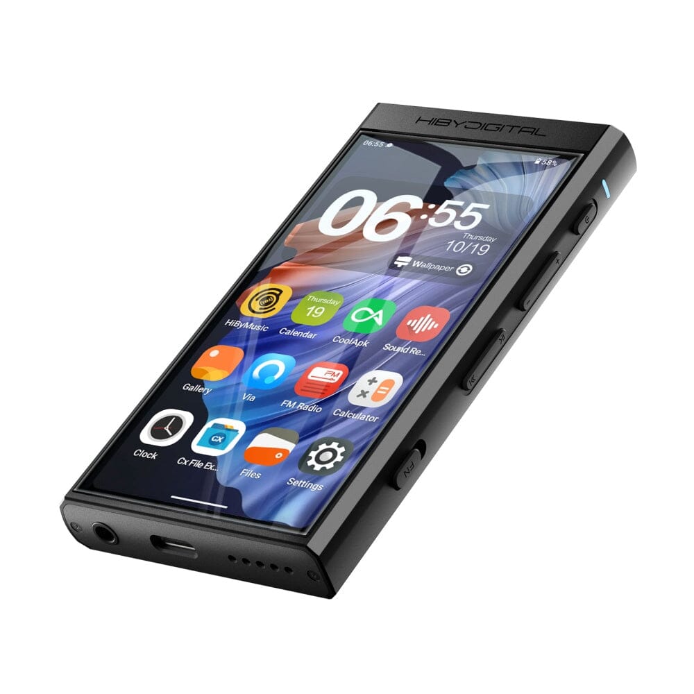 HiBy Digital M300 MasterHiFi DAC CS43131 DSD256 Pocketable Bluetooth Digital Audio Player HiFiGo M300-Black