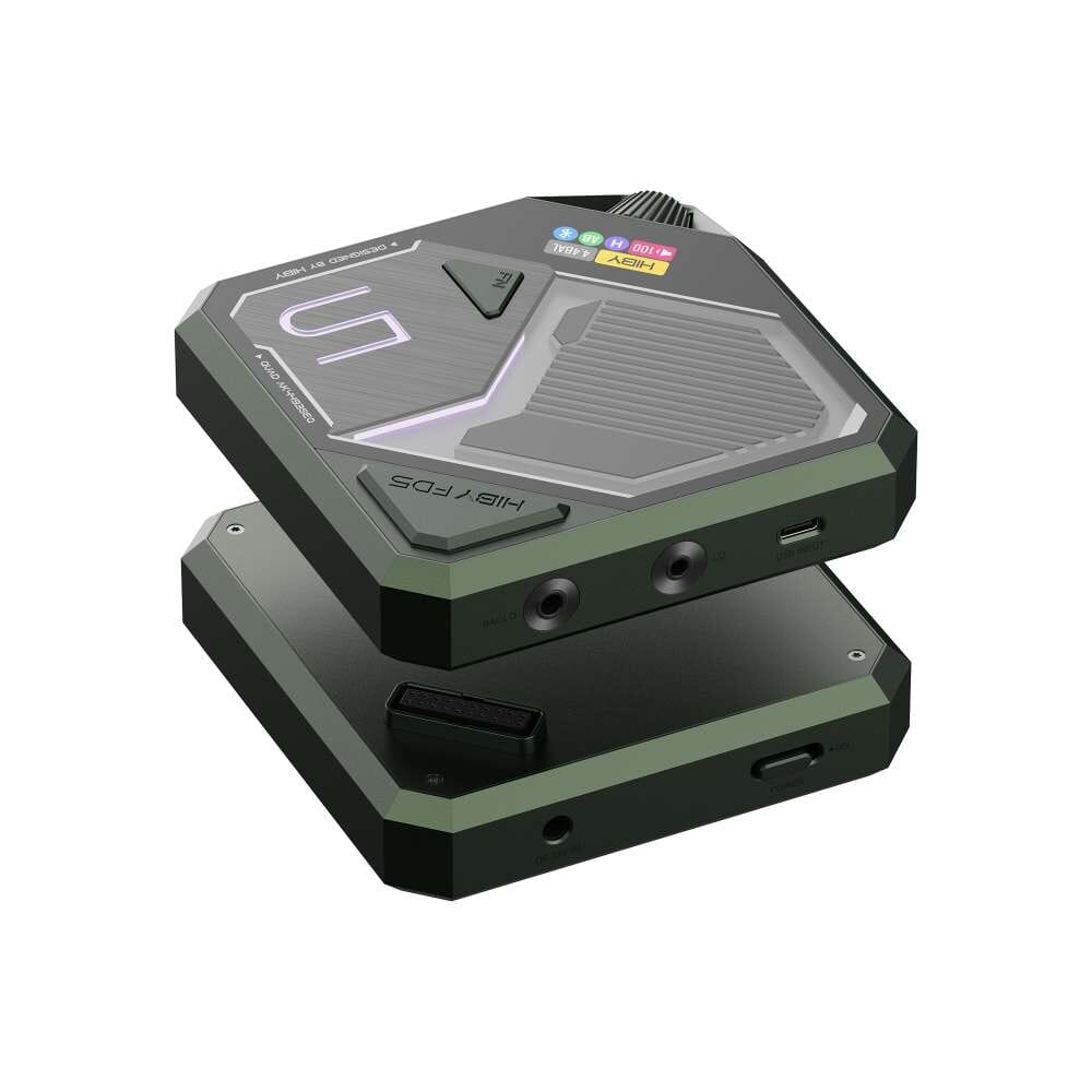 HiBy FD5 AK4493*4 Cyberpunk Desktop DAC& HiFiGo