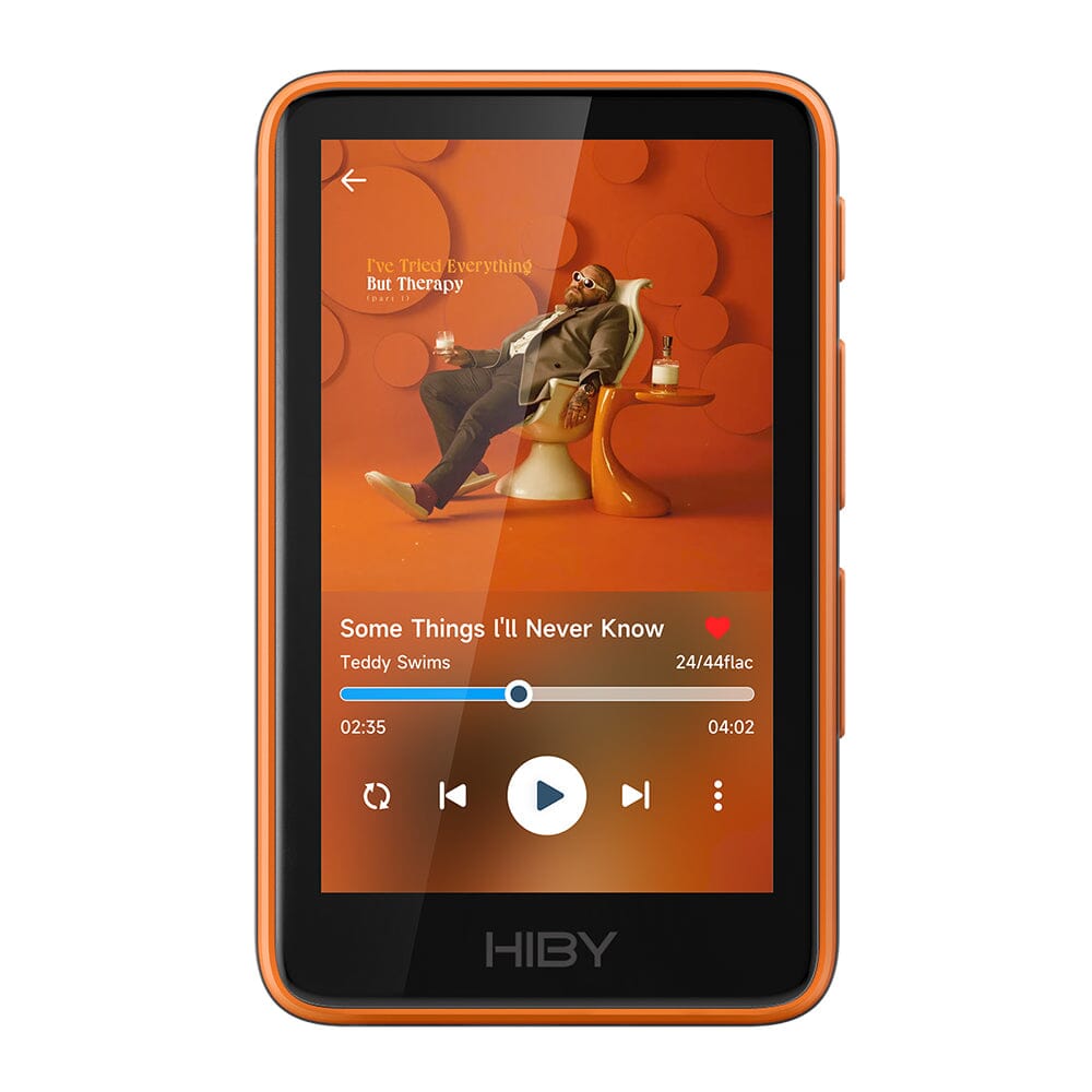 HiBy R1 CS43131 Bluetooth 5.1 Portable Music Player HiFiGo R1-Orange