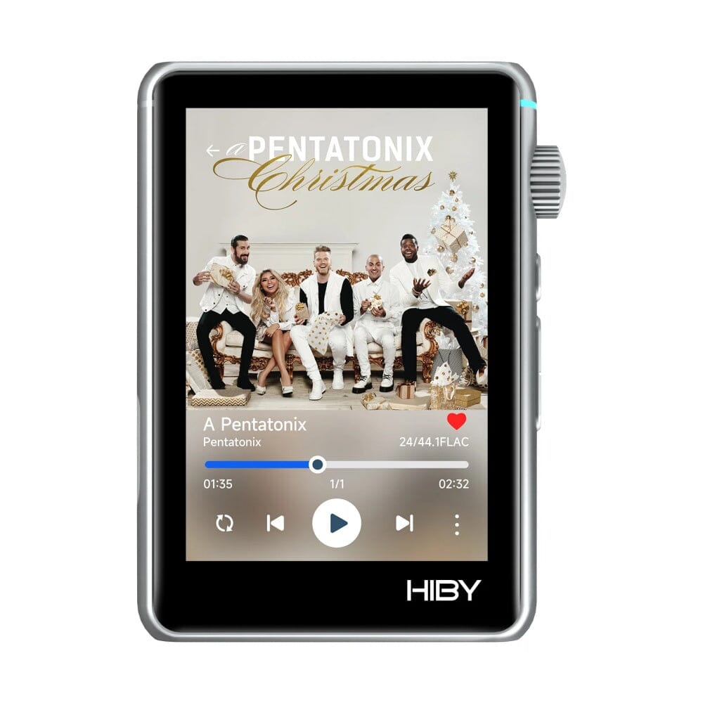 HiBy R3II 2025 Portable HiFi Digital Audio Player HiFiGo R3II 2025-Silver