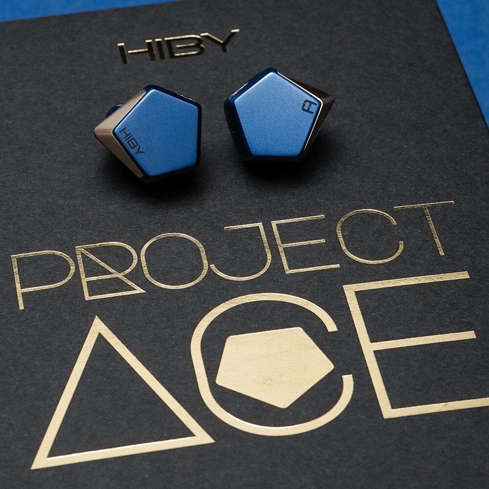 HiBy x F.Audio Project ACE 12mm Mg-Alloy & Be-Plated Dynamic Driver In-Ear Earphones HiFiGo