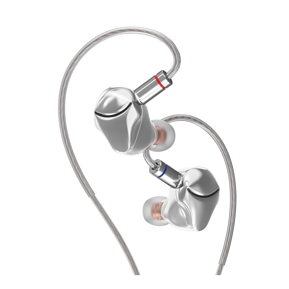 Hidizs MK10 12mm Dynamic Driver IEMs Hidizs MK10 Silver-3.5mm