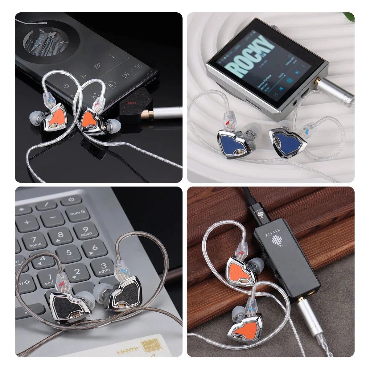 Hidizs MS2 PRO 1DD +1BA Hybrid Driver IEMs Hidizs
