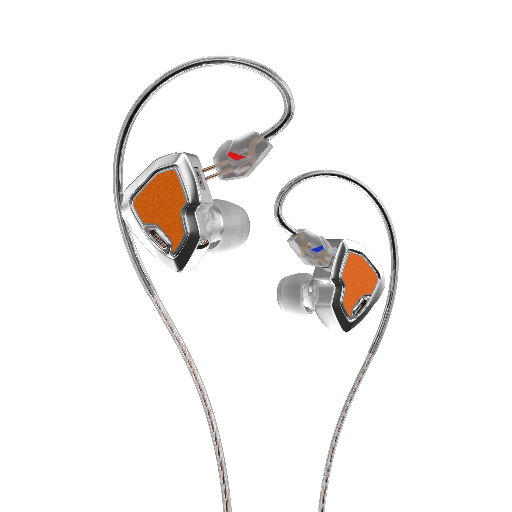 Hidizs MS2 PRO 1DD +1BA Hybrid Driver IEMs Hidizs MS2 PRO-Orange 3.5mm