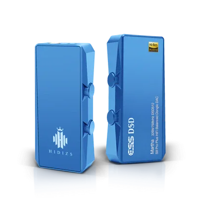 Hidizs S9 Pro Plus Martha Flagship ES9038Q2M DAC Portable HiFi Balanced Dongle HiFiGo S9 Pro Plus Martha- Blue