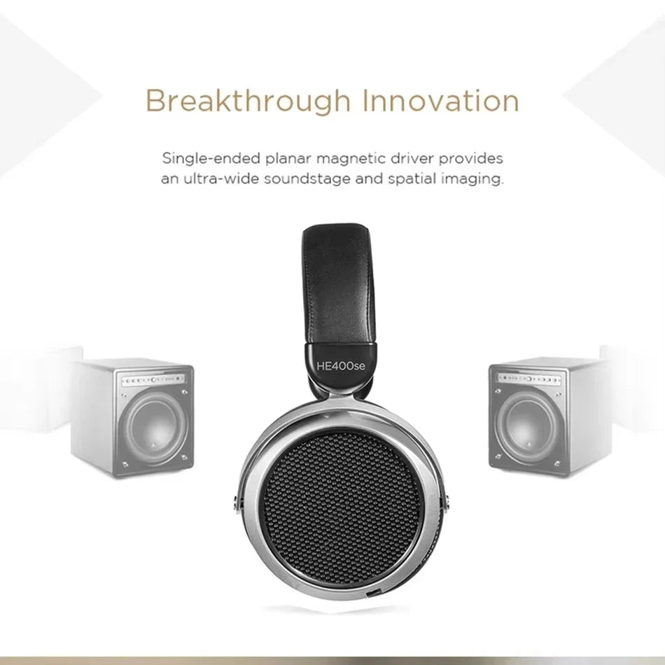 HIFIMAN HE400se V2 Planar Magnetic Driver Open-Back Headphones HiFiGo