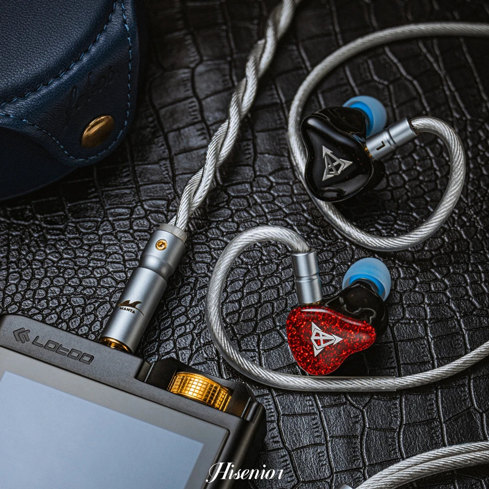 Hisenior Mega5Est Bass+ 1DD+2BA+2EST Tribrid Drivers IEM HiFiGo