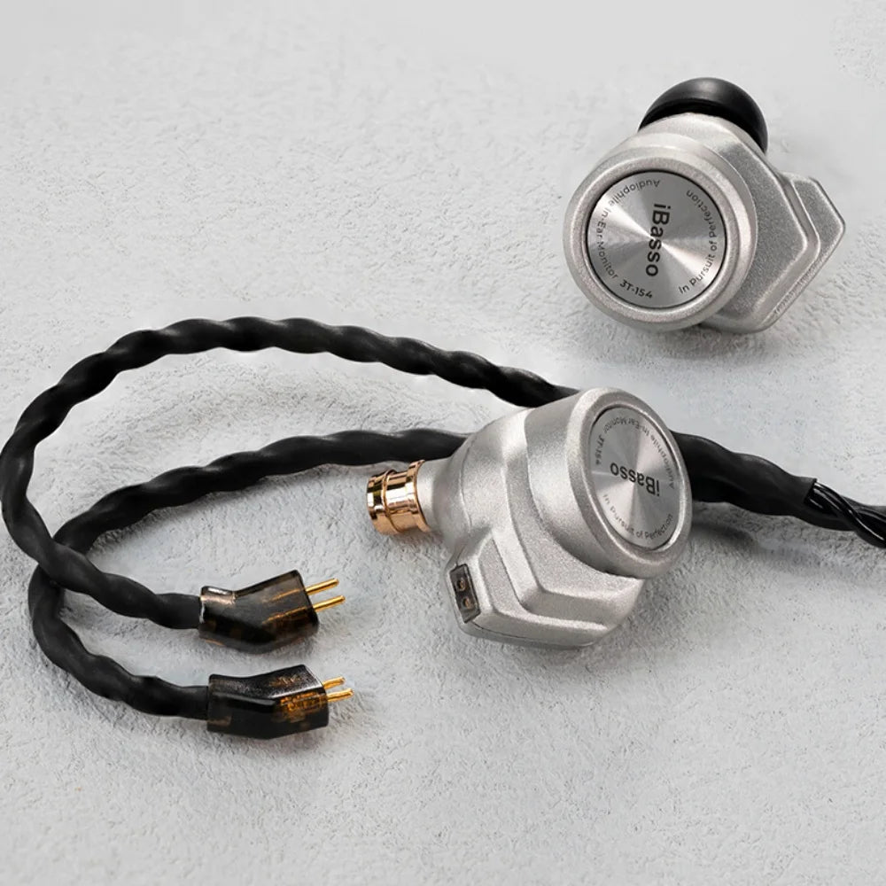 iBasso 3T-154 15.4mm Diaphragm Dynamic Driver In-Ear Earphones HiFiGo