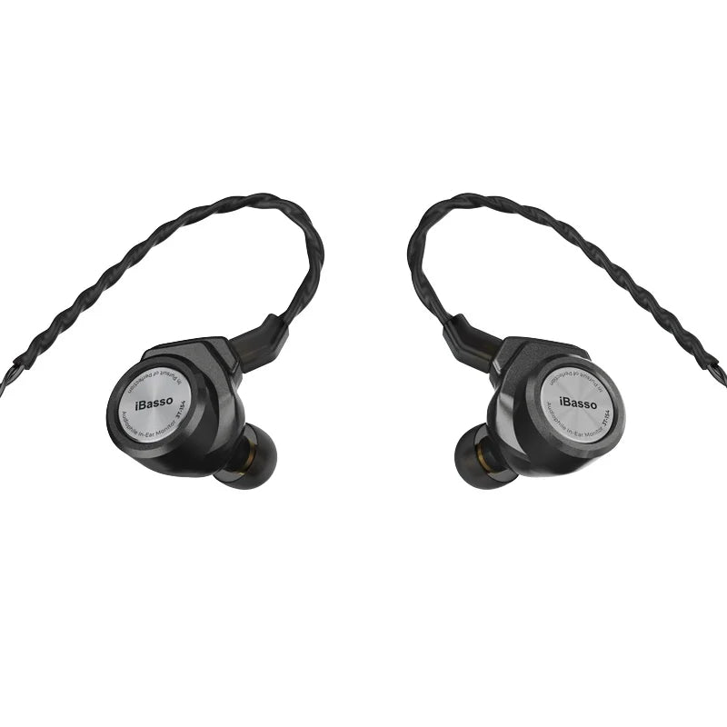 iBasso 3T-154 15.4mm Diaphragm Dynamic Driver In-Ear Earphones HiFiGo Black