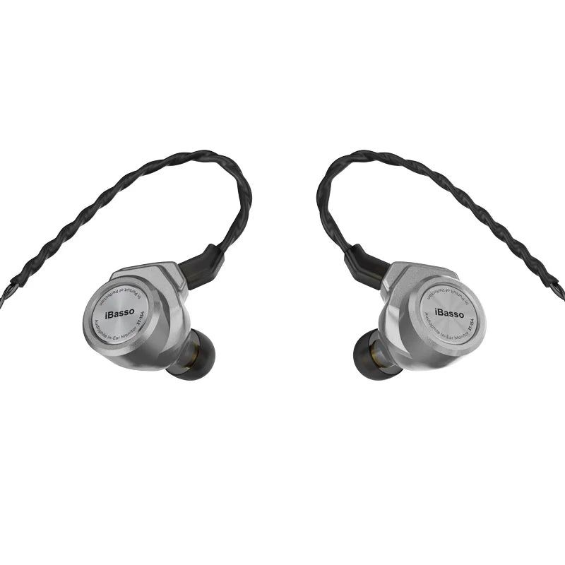 iBasso 3T-154 15.4mm Diaphragm Dynamic Driver In-Ear Earphones HiFiGo Silver