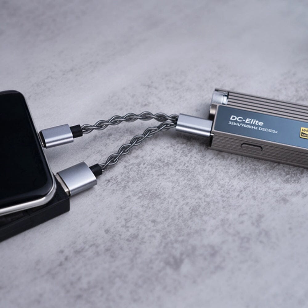 iBasso CB19 High-Purity Silver-Plated Cooper Y Adapter Cable HiFiGo