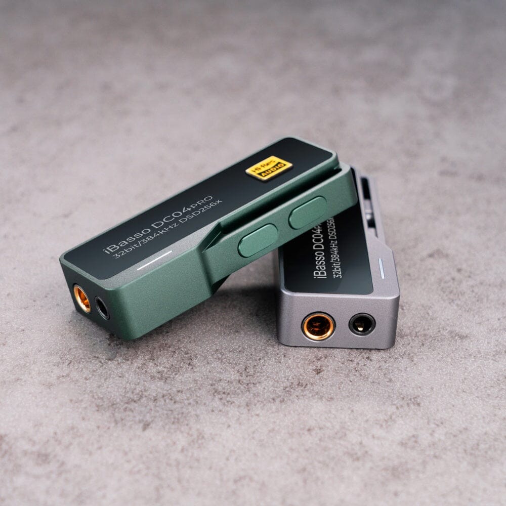 iBasso DC04 Pro CS43131 DAC Decoding Headphone AMP Type-C To 3.5mm / 4.4mm Headphone AMP DAC HiFiGo Gray DC04 Pro