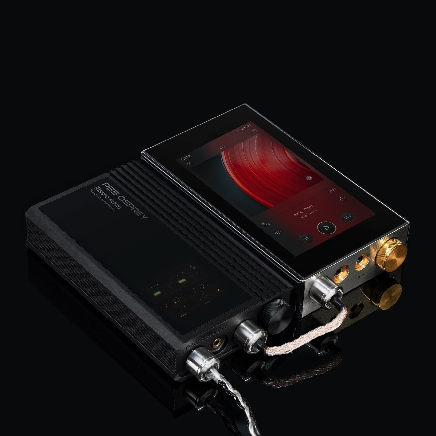 iBasso PB5 OSPREY Dual Nutube 6P1 Vacuum Balanced Tubes Portable Amplifier HiFiGo