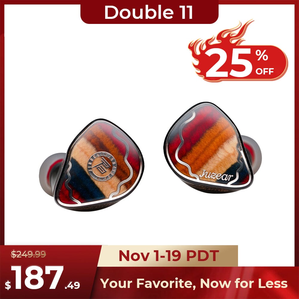 JUZEAR Dragonfly 81T 1DD+8BA Hybrid Drivers IEMs