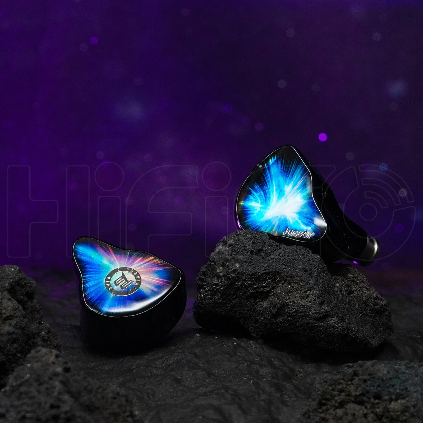 JUZEAR Nebula 1DD + 3BA + 1Planar Tribrid Drivers IEMs HiFiGo