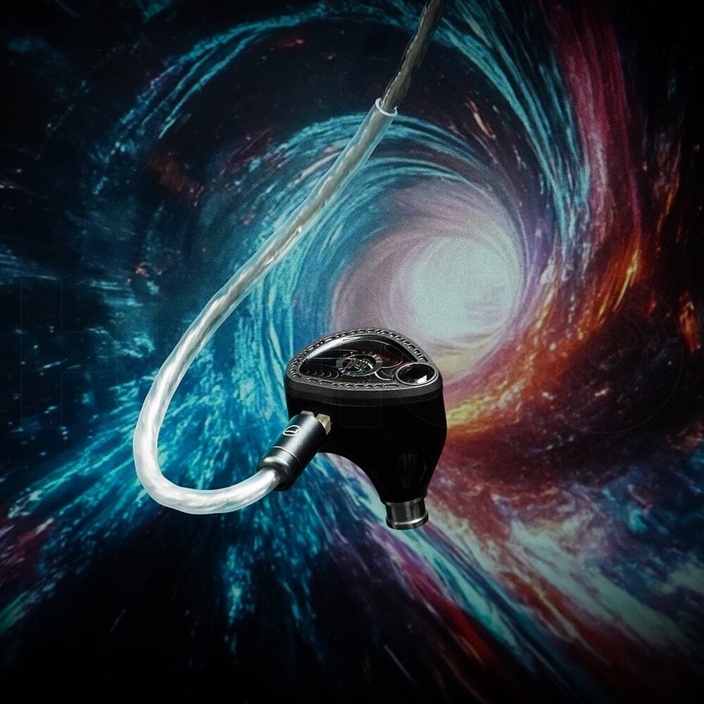 JUZEAR UNVEIL Series Light Shuttle Vocal-Focused Tribrid IEMs JUZEAR