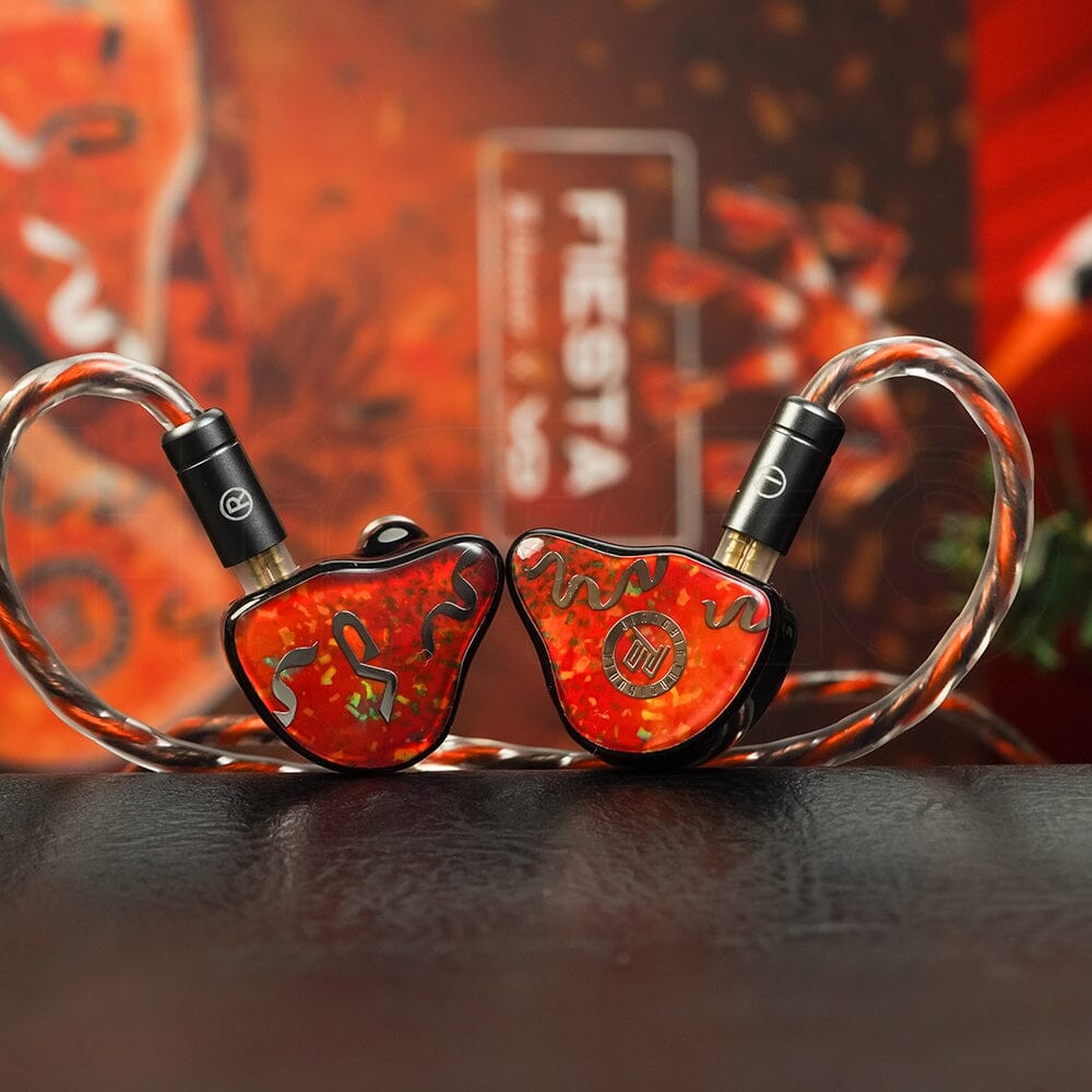 JUZEAR x Vivir Digital FIESTA 1DD + 3BA Hybrid In-Ear Monitors JUZEAR