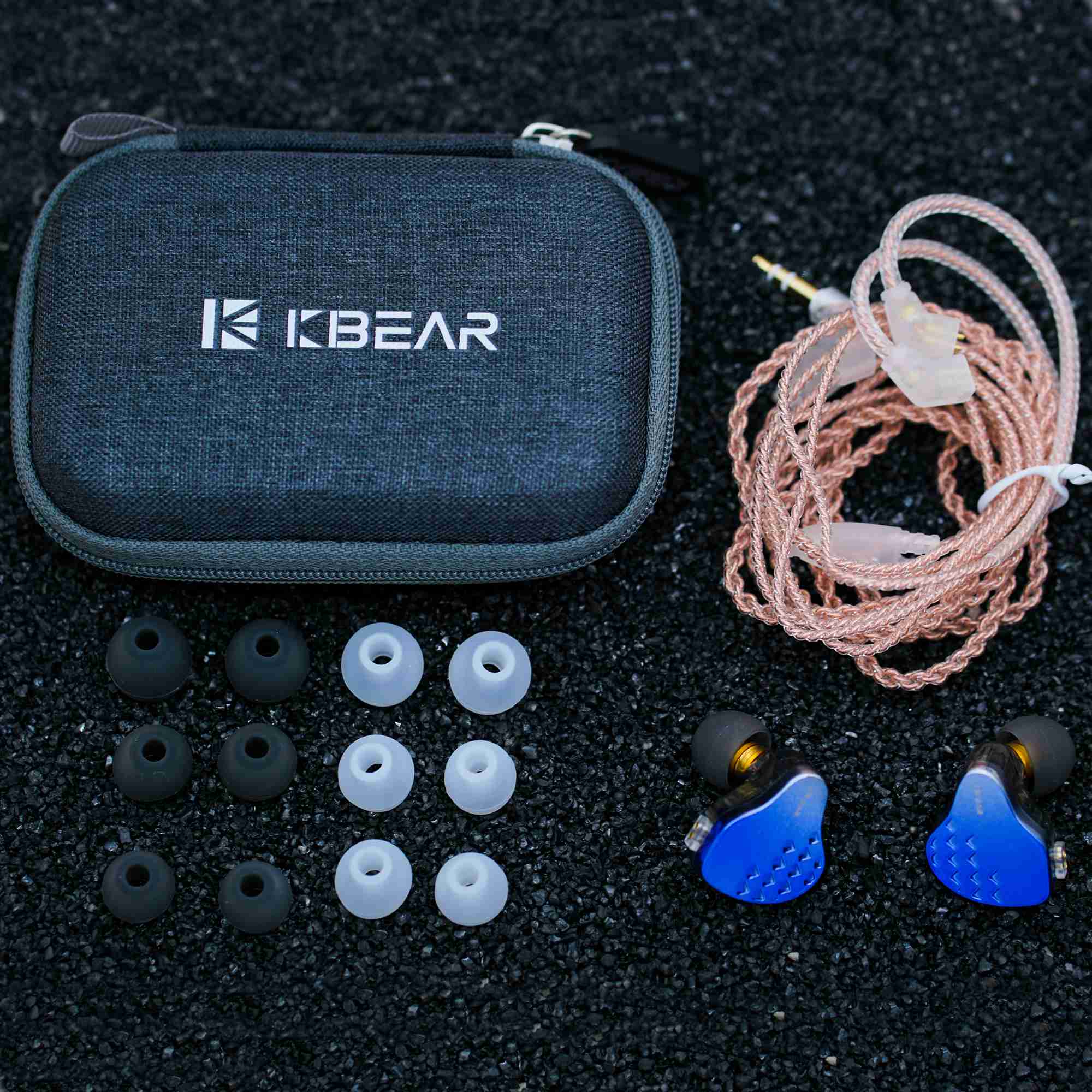 Kbear Robin 1DD + 4BA Hybrid In-Ear Monitors Earphone HiFiGo