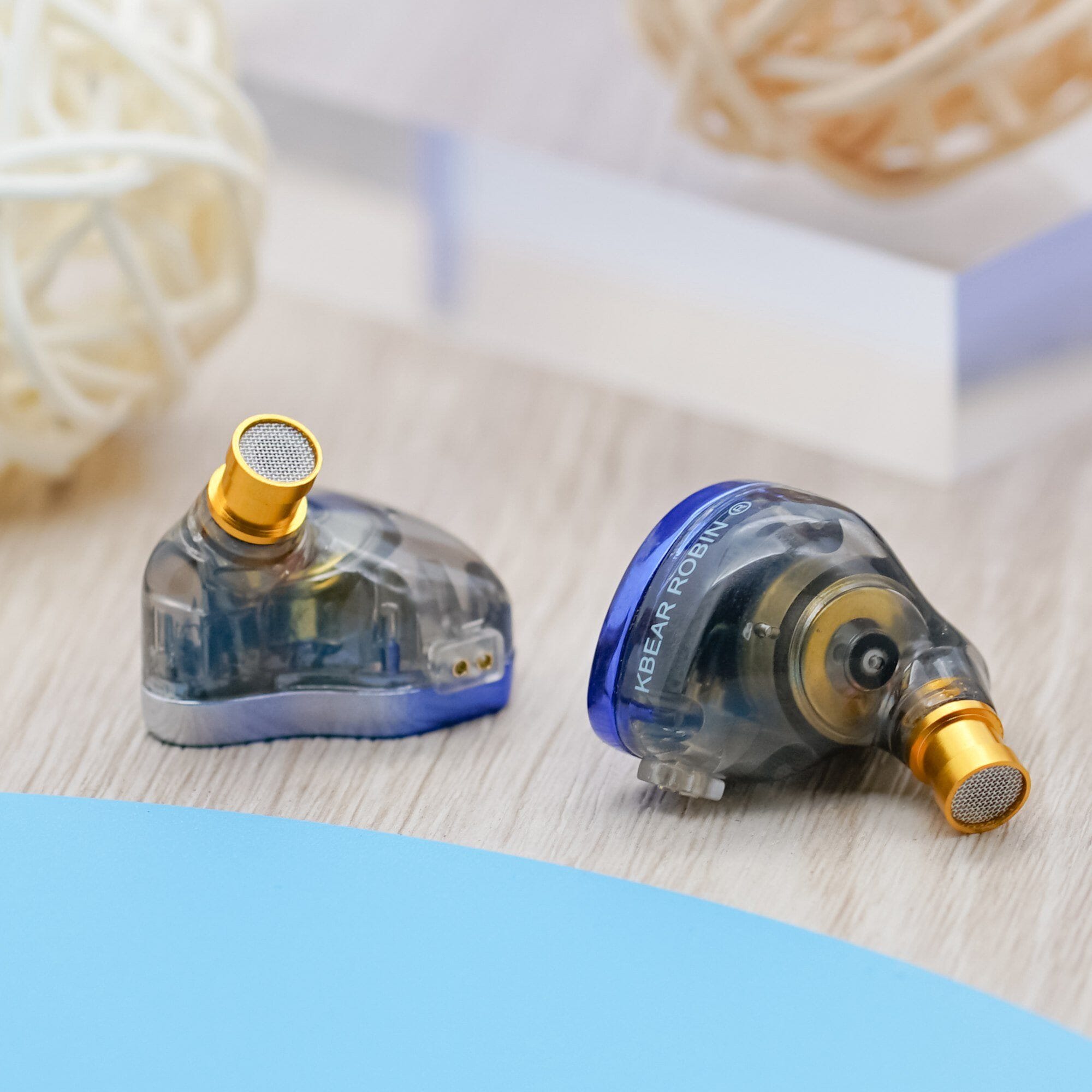 Kbear Robin 1DD + 4BA Hybrid In-Ear Monitors Earphone HiFiGo